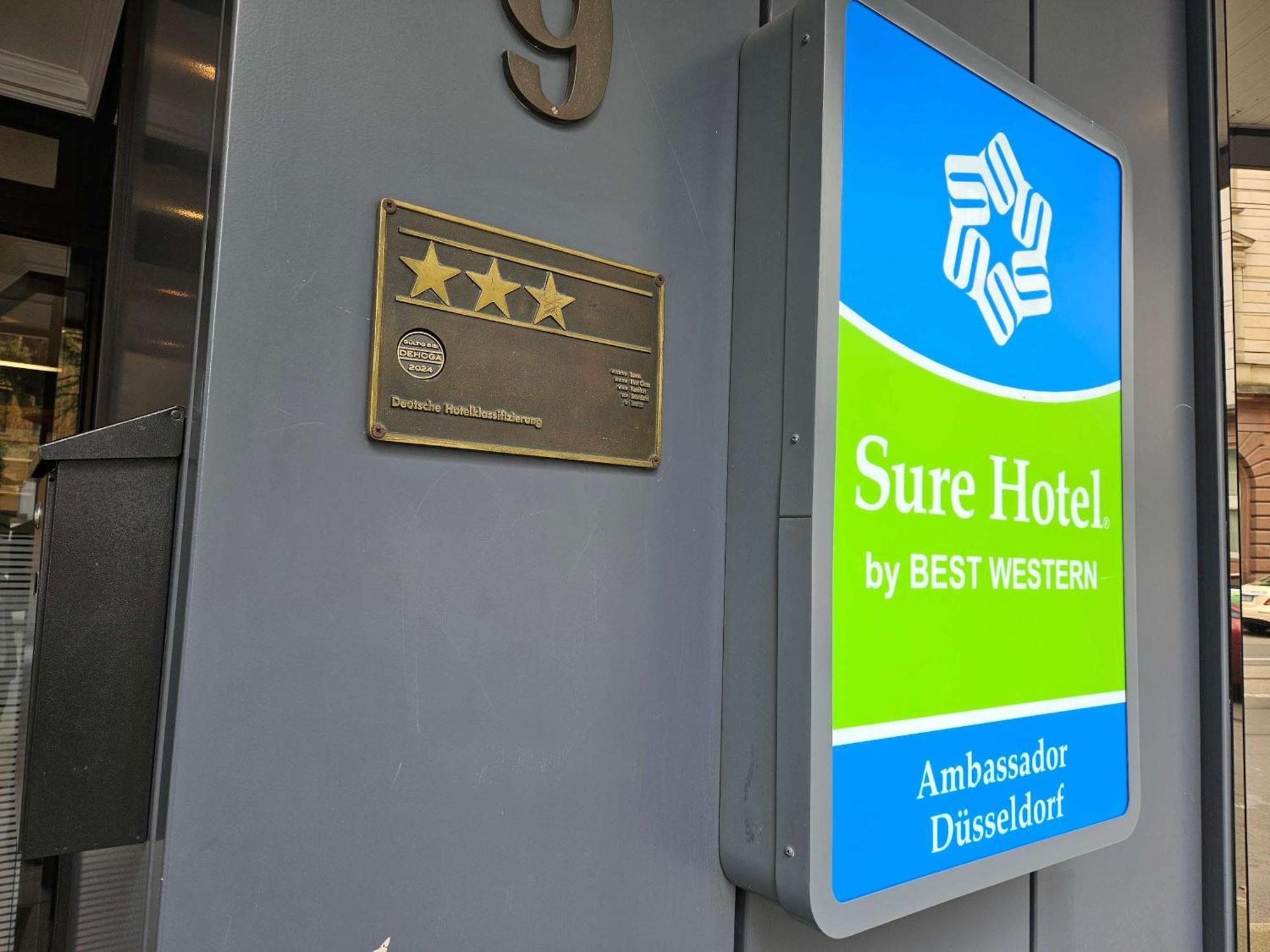 Sure Hotel By Best Western Ambassador Duesseldorf Dusseldorf Ngoại thất bức ảnh